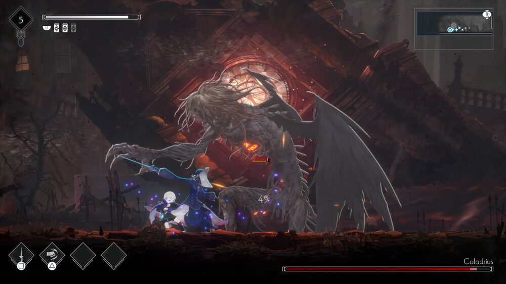 Per ammirare i bellissimi sfondi delle boss battle occorre ben utilizzare la schivata, visto che bastano tre colpi a mettere Lilac KO! Per ammirare i bellissimi sfondi delle boss battle occorre ben utilizzare la schivata, visto che bastano tre colpi a mettere Lilac KO!